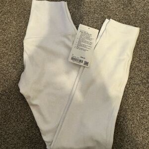White Lululemon Leggings